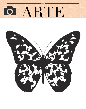 CALMA BUTTERFLY capuccino