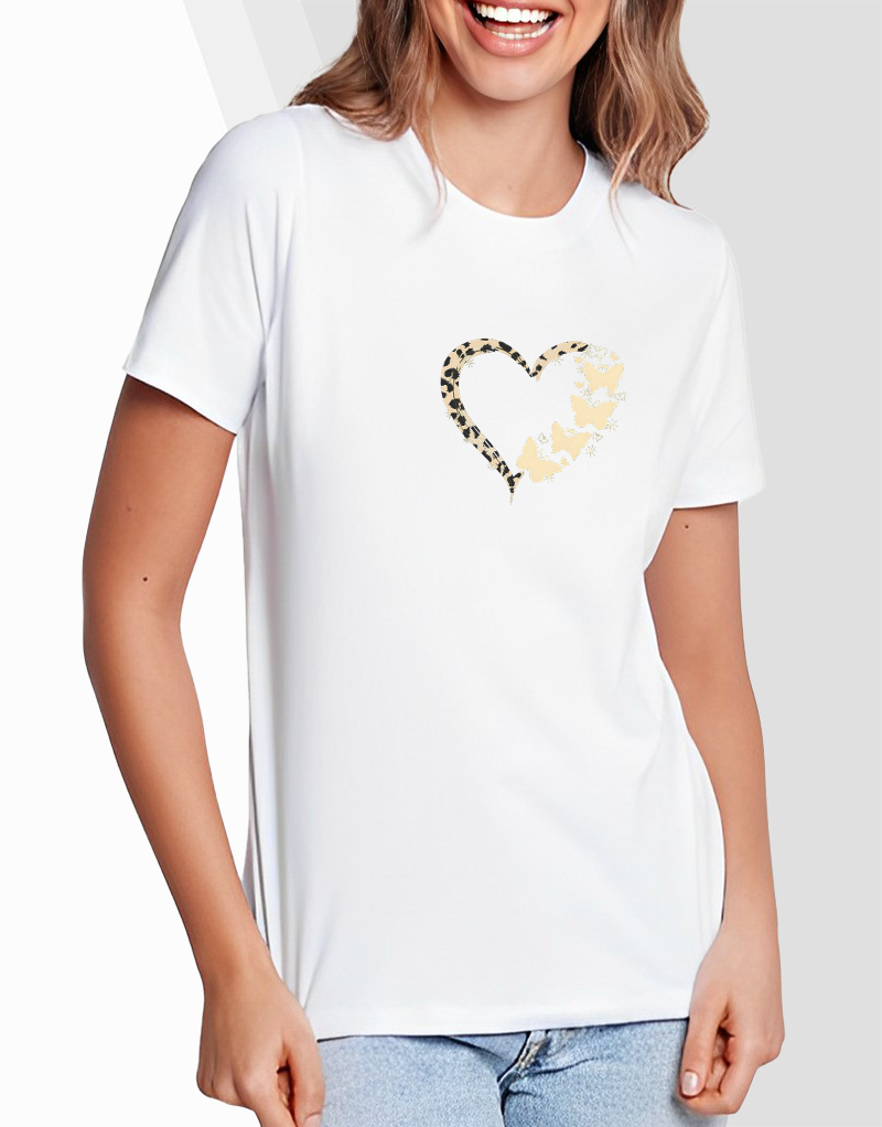 WHEEL OF BUTTERFLIES blanco